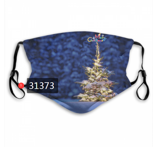 2020 Merry Christmas Dust mask with filter 50->mlb dust mask->Sports Accessory